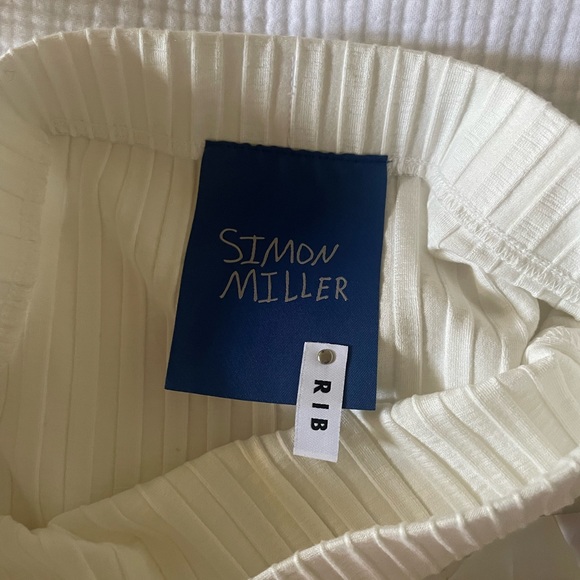 SIMON MILLER Wide Rib Maxi Skirt in Macadamia Size Medium *BRAND NEW - Picture 5 of 6